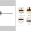 Electric Cleaning Brush Dishwashing Brush Automatic Wireless USB Rechargeable Professional Kitchen Bathtub Tile Cleaning Brushes - Image 2